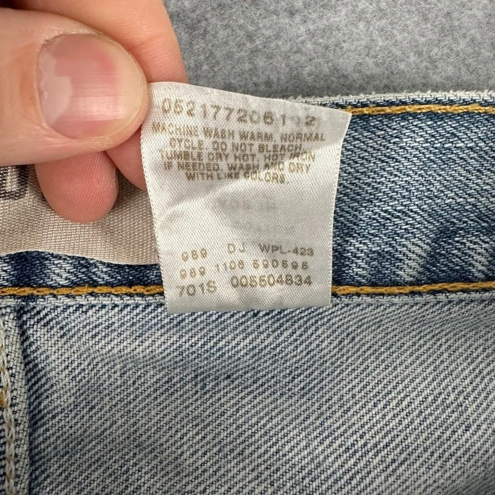 Vintage‎ Levi 550 Mens Jeans 34x30 (33x29) Relaxed Fit Thrashed Distressed Y2K